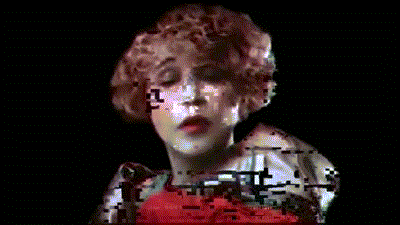 this is a glitch sample of my movie Kodak Moment (2013) The actress is Mae Murray, and the source film is a Kodachrome test from 1922.
