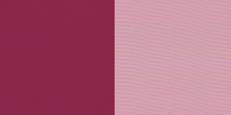 Screens. Halftone process in printing. Purple Screens, photo in transmitted and reflected light.
