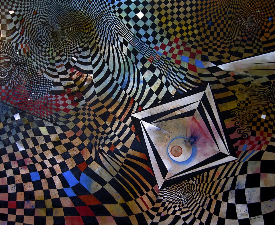 Optical Motion VII - Journey into Space